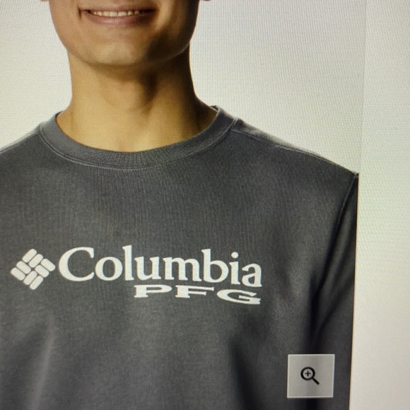 Men’s PFG Stacked Logo Crew Sweatshirt - Picture 8 of 8